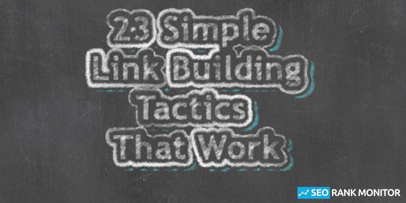 link building tactics